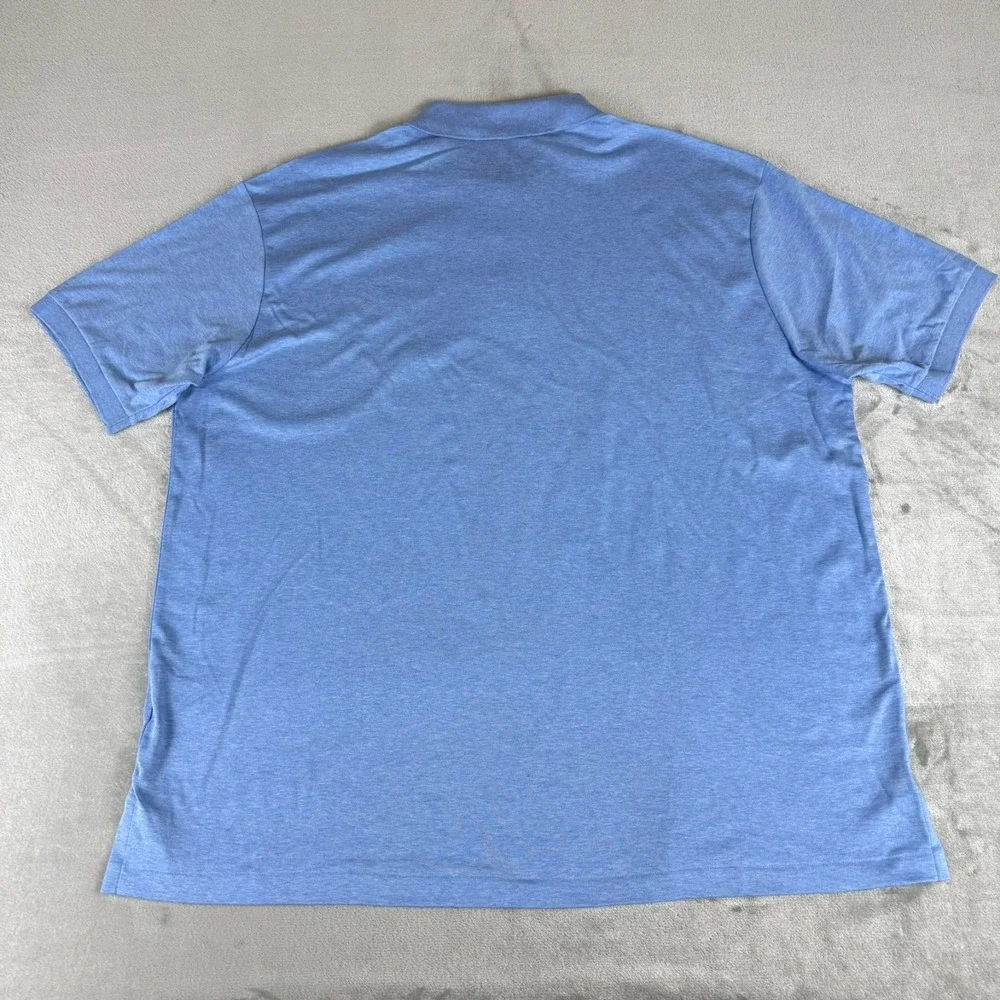 Polo Ralph Lauren Polo Shirt Mens 2XB Light Blue Cotton Soft Flesh Pony New NWT
